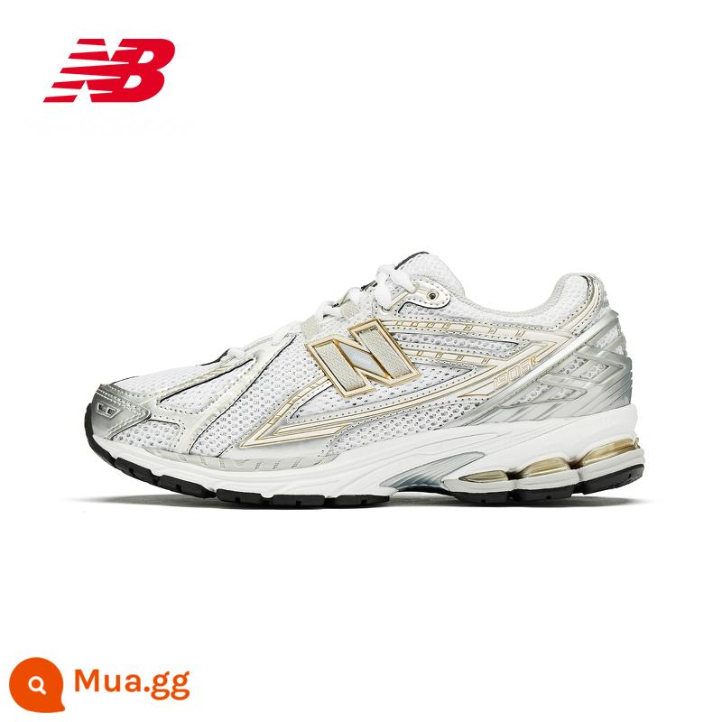 Giày New Balance NB chính thức dành cho nam và nữ 1906R series retro giày bố thông thường phù hợp mọi phong cách M1906RI - Trắng/Bạc M1906RI