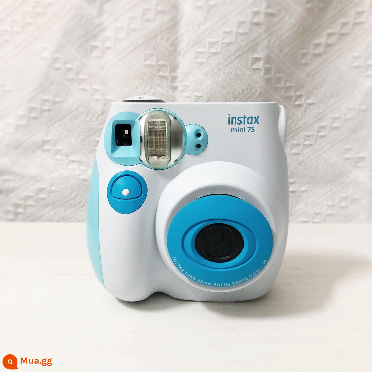 Máy ảnh lấy liền Polaroid mini7c/mini7s/mini8/mini11 đã qua sử dụng của Fuji Nhật Bản - mini7s mùa hè xanh 9 dấu ấn vi mô mới