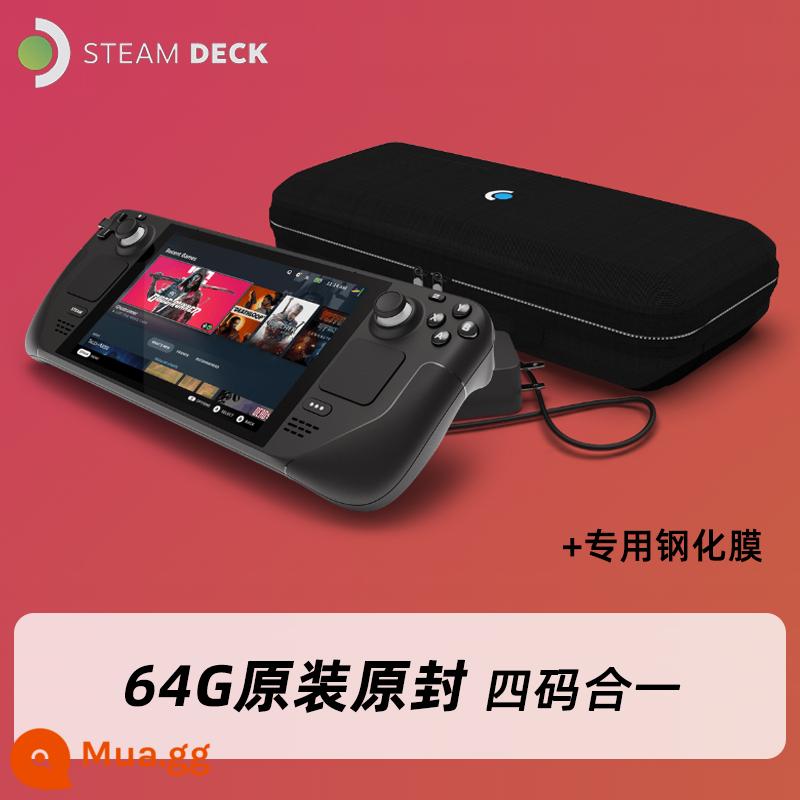 Steamdeck OLED cầm tay sàn hơi nước máy chơi game chủ STEAM DECK máy tính cầm tay còn hàng - Tản nhiệt LCD 64G phiên bản mới nguyên bản chưa mở