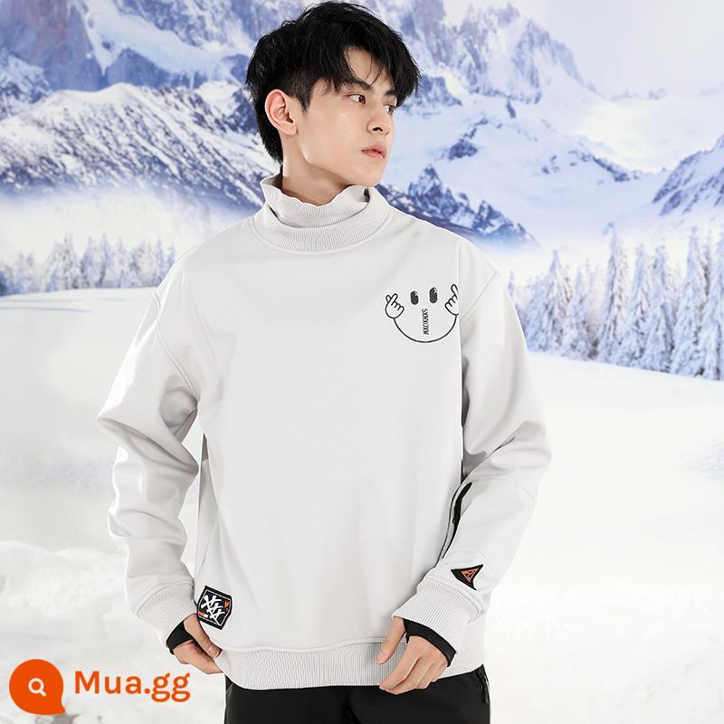 XXXSnow Ski Ski Quần áo nam và áo len không thấm nước nữ - Thảm chống thấm người đàn ông màu xám