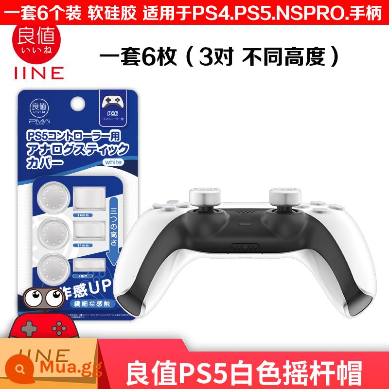 PS4 Mèo Móng Vuốt Đính Đá Nắp NS PRO Nắp Silicon PS3 PS5 Bộ Điều Khiển Bao Da Rocker XBOXONE Đính Đá Nắp Bảo Vệ - Bộ 6 mũ silicon mềm cao thấp chính hãng giá tốt