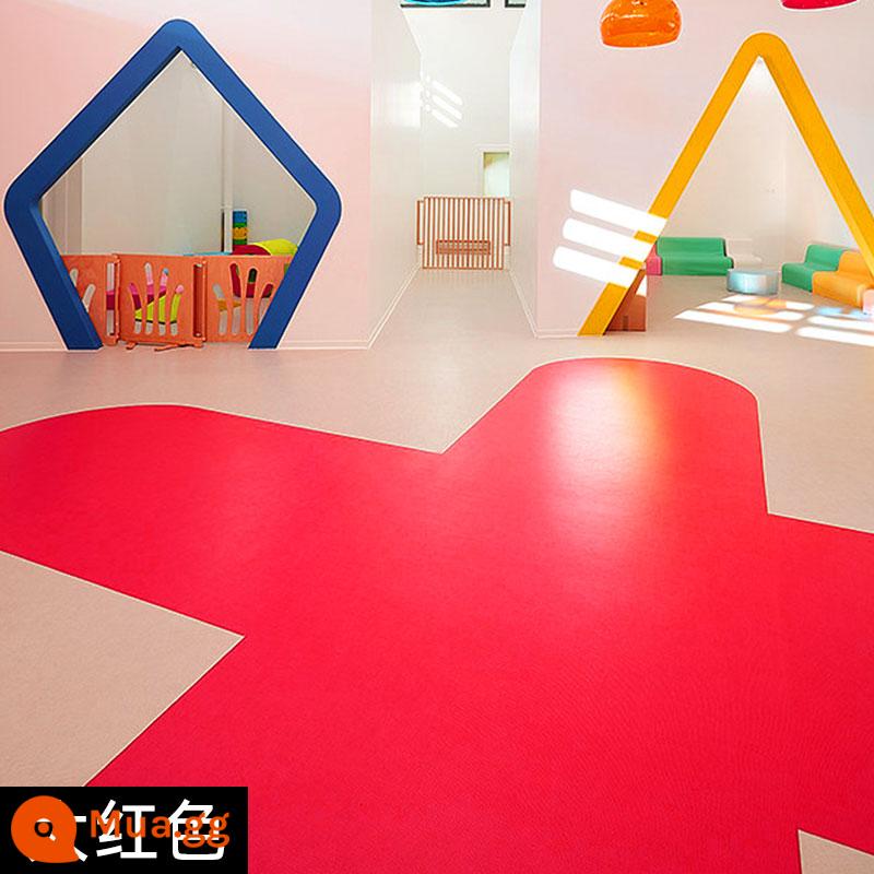 Sơn sàn epoxy gốc nước ba trong một sơn sàn xi măng chống thấm nước tự san phẳng sơn sàn trong nhà và ngoài trời hộ gia đình - Màu đỏ lớn [mẫu hiệu suất cao] [bù túi da/công cụ miễn phí]