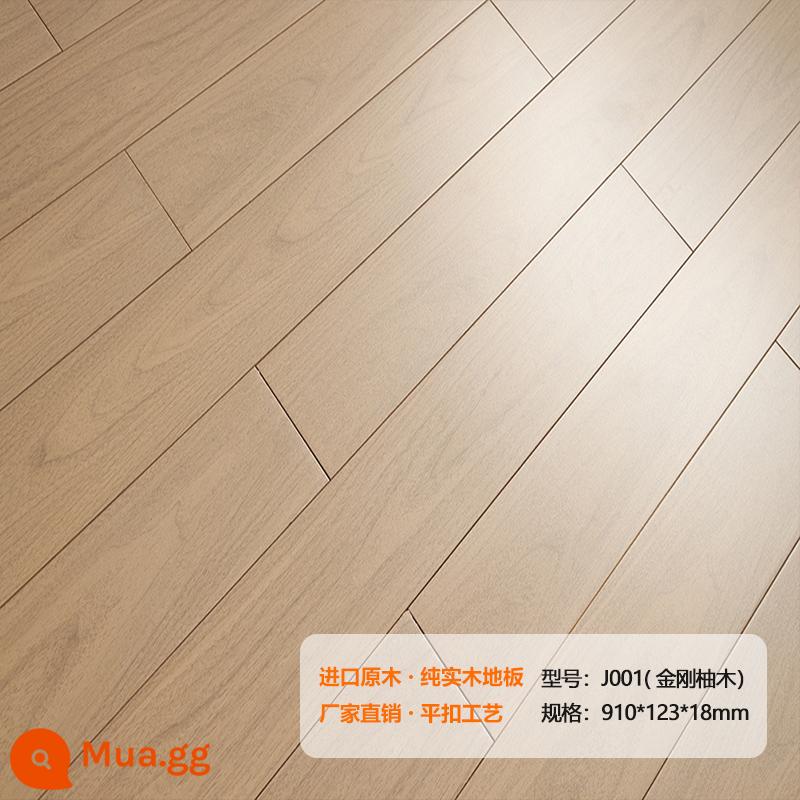 Longyan Diamond Teak Oak Sàn gỗ nguyên khối Nhà máy bán hàng trực tiếp Hạt gỗ màu xám Phòng ngủ gia đình Thân thiện với môi trường - Gỗ tếch King Kong J001