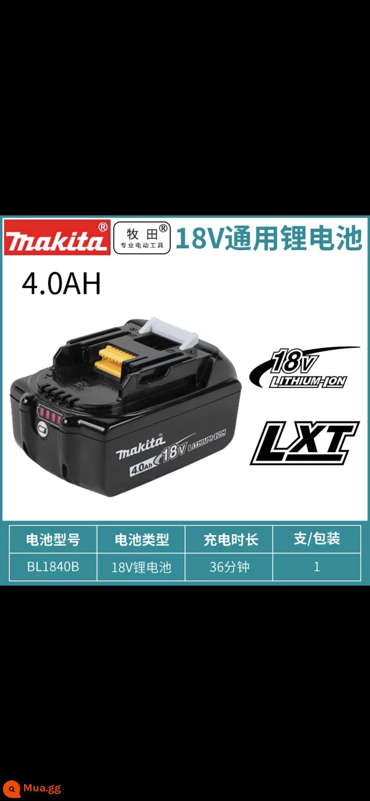 Nhật Bản Nhập Khẩu Makita TD173D Makita TD172 Tác Động Lô Mô Men Xoắn Tua Vít 18V Không Chổi Than Pin Lithium Máy Khoan Điện - Pin Makita 18V 4AH chính hãng (Bảo hành toàn quốc)