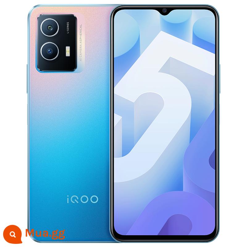 [Đặt hàng giảm ngay 90] điện thoại di động vivo iqoo u5 5g China Mobile cờ chính thức iqoou5 vivou5 iqoou3 vivoiqoou5 u5 vivo cửa hàng chính thức - Màu xanh huyền diệu