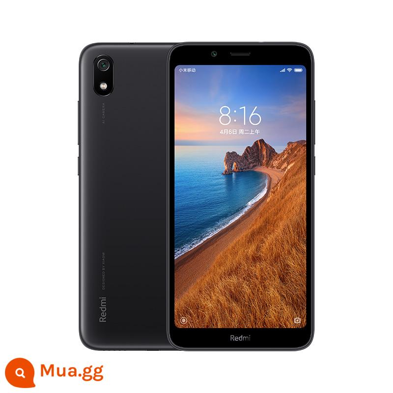 [Hàng chính hãng mới có hàng, giao hàng nhanh] Redmi 7A thông minh dành cho học sinh, sinh viên cao tuổi đầy đủ Điện thoại di động Netcom Trang web chính thức của cửa hàng flagship chính thức của Xiaomi chính hãng - Màu đen mờ