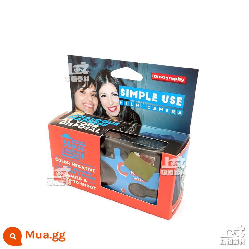 Máy ảnh phim màu LOMOGRAPHY 135 máy ảnh không dùng một lần đi kèm với 36 phim có thể hoán đổi cho nhau - Phim hoán đổi màu LOMO kèm đèn flash 25/08