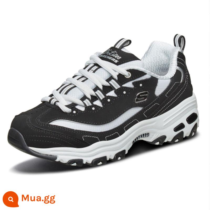 Giày nữ SKECHERS chính thức hàng đầu giày chính hãng mùa đông nữ giày thể thao mới màu đen và trắng da gấu trúc giày da bố - BKW/[Phong cách thu đông] Đen + Trắng/Phong cách nữ/Nhận phiếu giảm giá lớn trên trang chi tiết