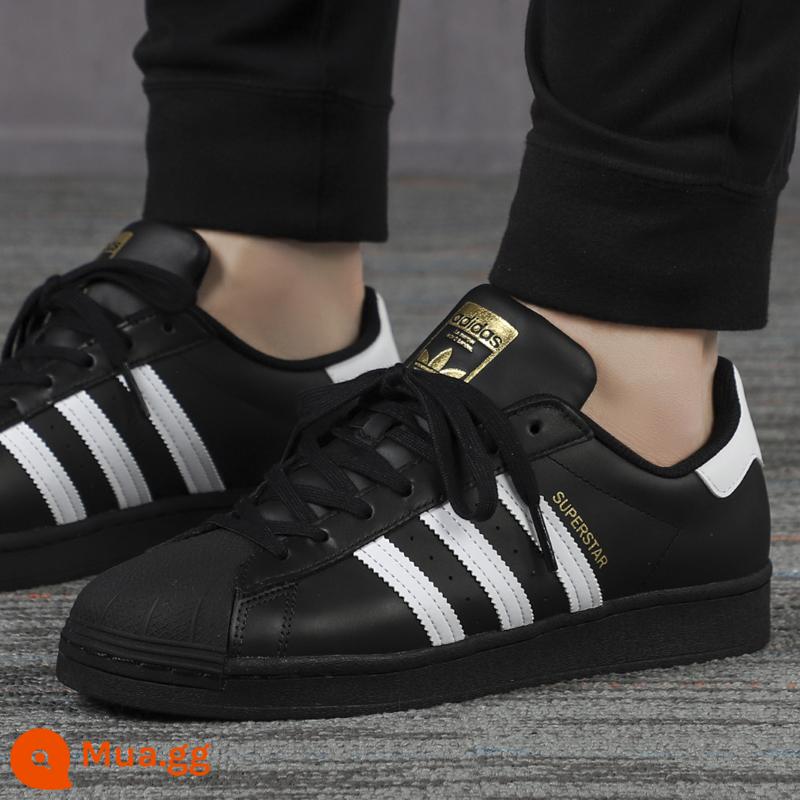 Giày nam Adidas vỏ đầu nhãn vàng giày thể thao nam cỏ ba lá mùa thu đông giày trắng giày nữ hàng chính hãng chính hãng - EG4959/đen/đầu vỏ