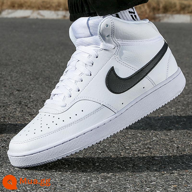 Giày Nike Nam Mùa Đông 2022 Giày Thể Thao Mới Ống Cao Giày Casual Chính Hãng Hàng Đầu Giày Sneaker Nam - CD5466-101/ống cao màu trắng