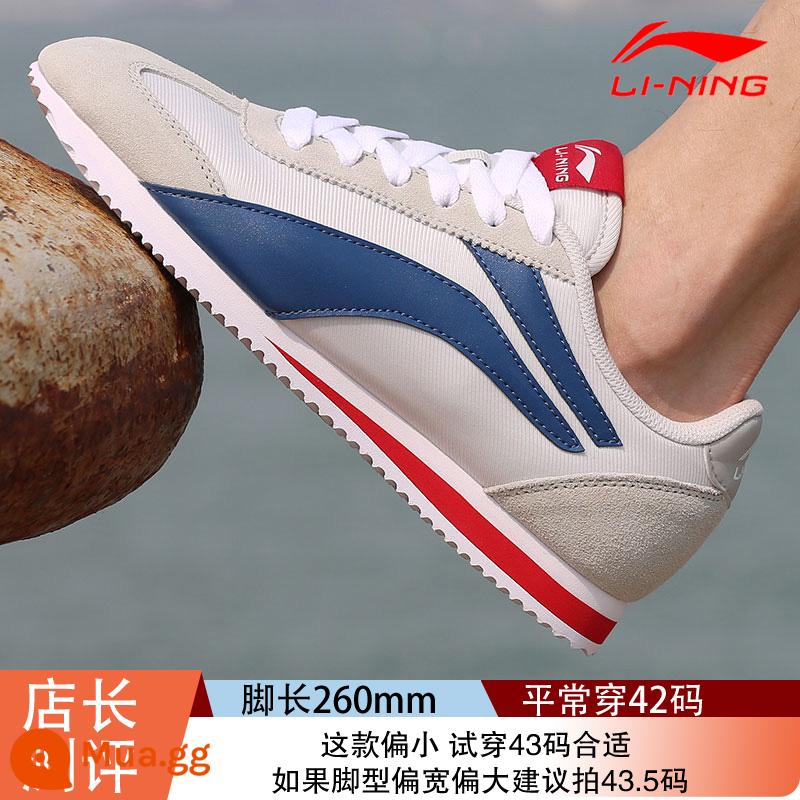 Giày li ning abang giày nam Giày retro 2022 MỚI SNEAK LIGHT SNEAKERS 3K BAN CASUAL BOOD SHOD AGCP345 - 551 xám lạnh [quá nhỏ, vui lòng tăng một cỡ]