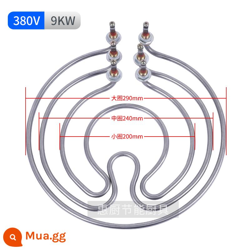 Lingchuang Tang Cháo Ống sưởi ấm Đo Noodle Phụ kiện nòng - Bộ ren 380V9KW M12 hoàn chỉnh