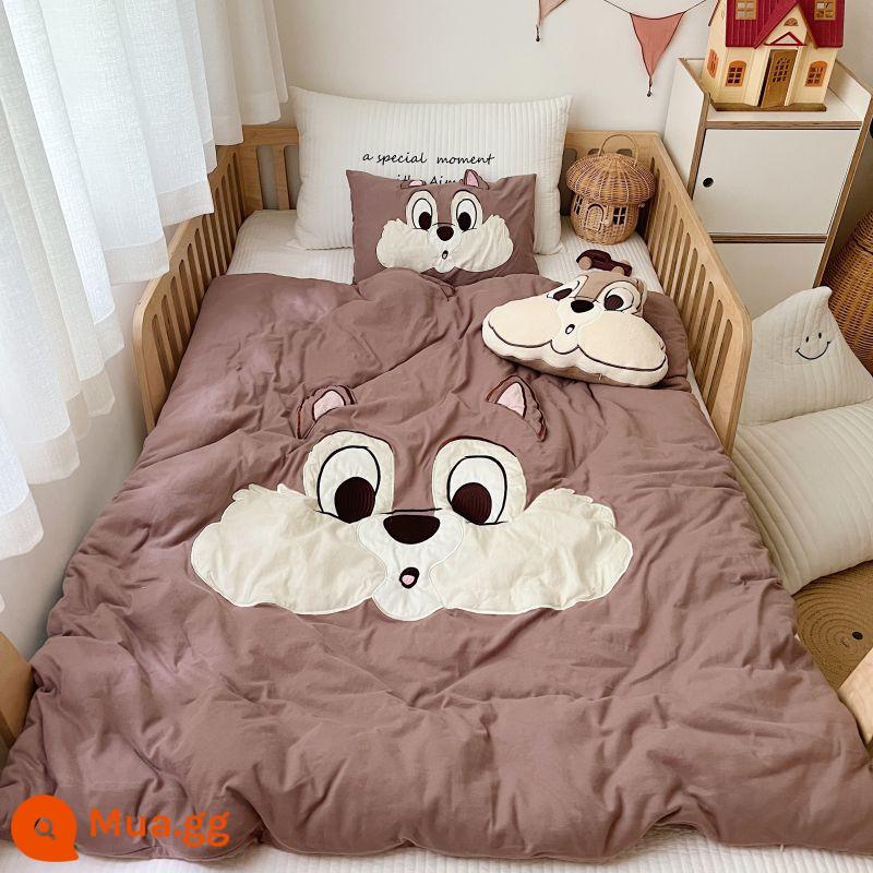 Disney Daisy Lớp A Trẻ Em Cotton Dệt Kim Vỏ Chăn 120*150 Mẫu Giáo Hoạt Hình Cho Bé Vỏ Chăn Cotton - Chichititi