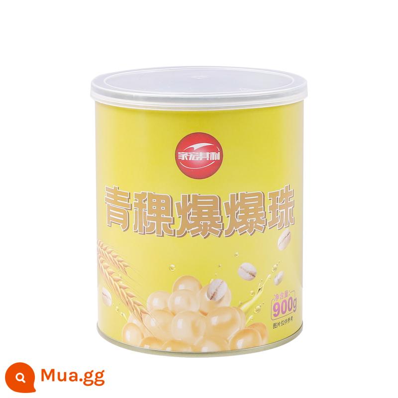 Hạt nổ móng ngựa hải tặc đen 1kg yến mạch đậu đỏ bật trứng đá trái cây nguyên liệu bột trà sữa trân châu nguyên liệu nhỏ - Hương lúa mạch cao nguyên Jiahongqili-Biabaozhu 900g