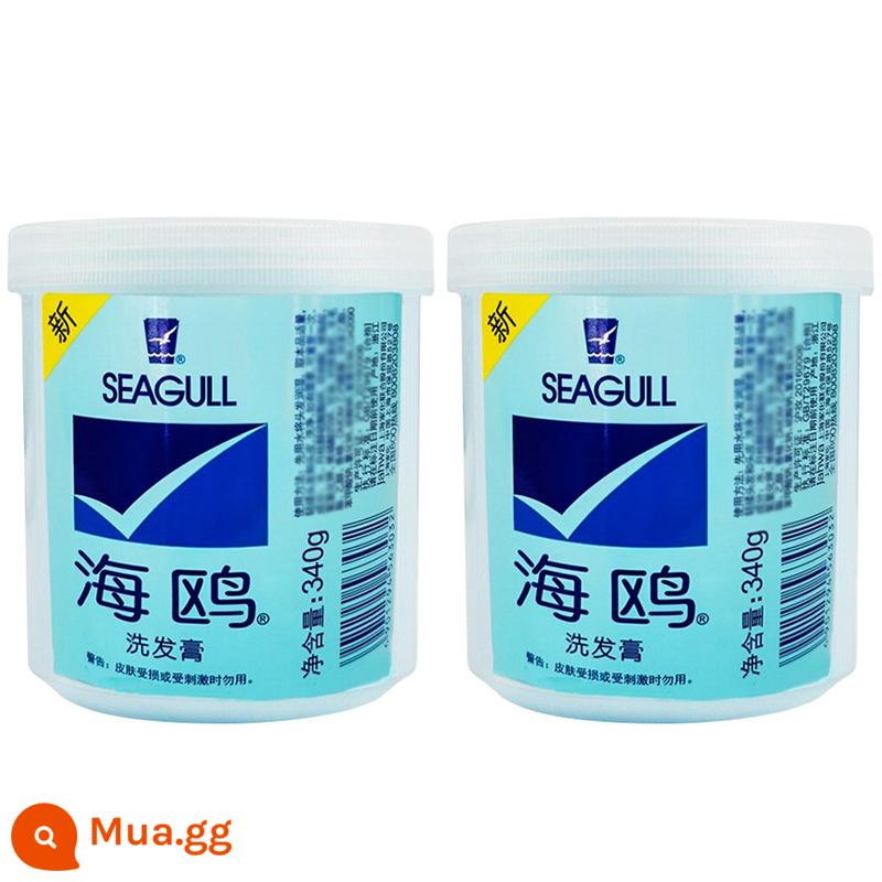 Trong nước Thượng Hải Seagull Big Bucket Dầu gội Kem Dầu gội trong nước Dầu gội sau thập niên 80 Lưu huỳnh hàng đầu Cửa hàng - Trị gàu 2 chai