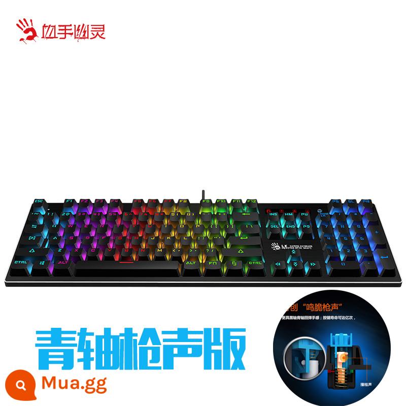 Bàn tay đẫm máu Ghost B820R Trục quang Bàn phím cơ Jedi Survival Battle Royale Trò chơi ăn gà Trò chơi macro Thiết kế chương trình Phiên bản trục đỏ Phiên bản âm thanh nhẹ Trục cơ thể Tắt tiếng Tông màu sáng Trục xanh Phiên bản tiếng súng - B820R (Phiên bản bắn súng)