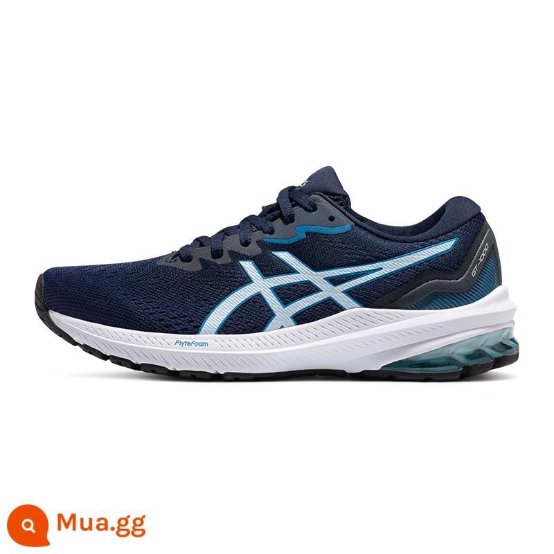 ASICS Arthur 2023 mới GT-1000 11 giày chạy bộ thoáng khí hỗ trợ phục hồi ổn định cho nữ - Xanh lam [Rộng cuối cùng D]