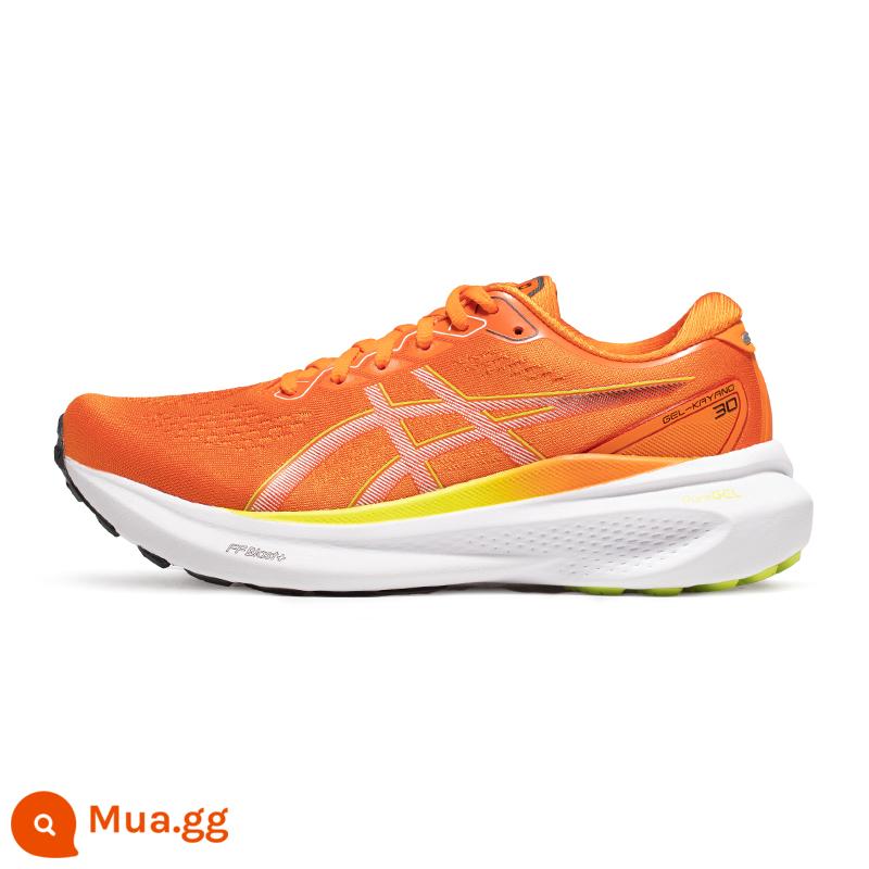 Giày chạy bộ hỗ trợ ổn định ASICS mới GEL-KAYANO 30 đệm giày thể thao nhẹ thoáng khí - cam/trắng