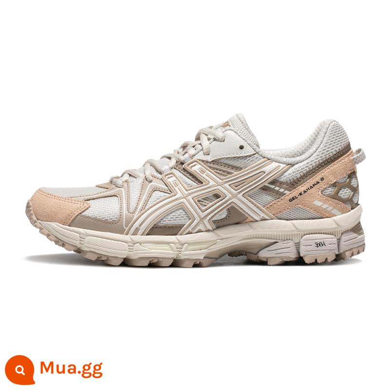 Giày nữ GEL-KAHANA 8 mới của ASICS Arthur hỗ trợ ổn định độ bám đàn hồi thoáng khí giày chạy bộ xuyên quốc gia - Xám/Nâu-029