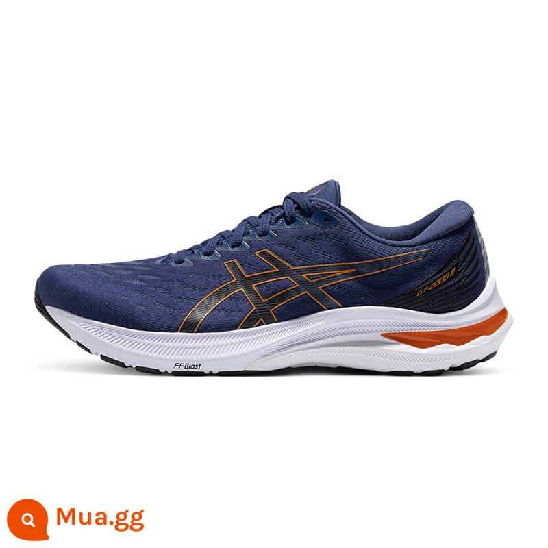 Giày thể thao nam ASICS GT-2000 11 mới hỗ trợ ổn định giày chạy bộ đệm thoáng khí đàn hồi - xanh/đen-409