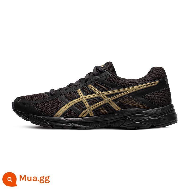 Giày chạy bộ ASICS Arthur mùa thu đông nam GEL-CONTEND 4 lưới đệm thoáng khí giày chạy bộ sneakers - đen/vàng 017