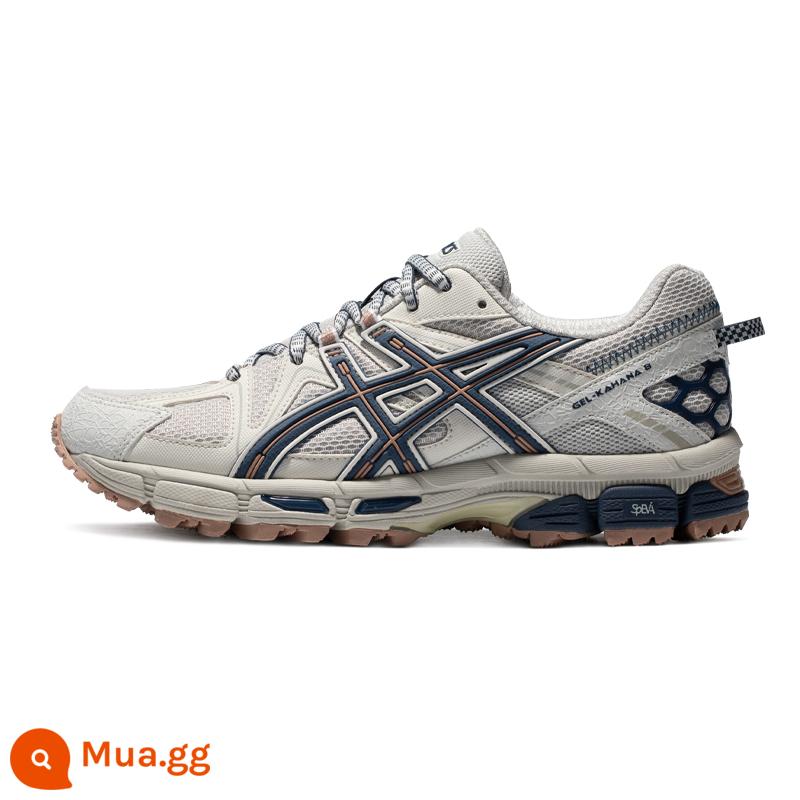 Giày chạy bộ việt dã đế dày thời trang ASICS GEL-KAHANA 8 giày thể thao thông thường dành cho nữ - xám xanh