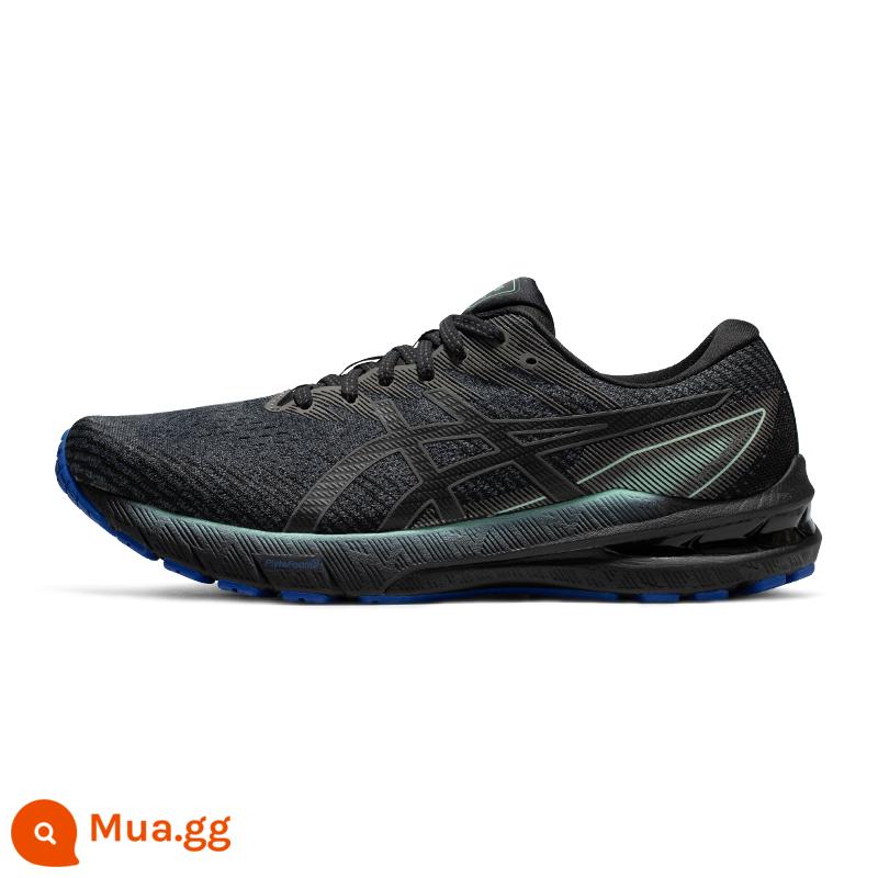 Giày chạy bộ nhẹ thoáng khí ASICS Arthur GT-2000 10 cho nam, giày thể thao hỗ trợ đàn hồi ổn định - Đen/Bạc [Phản quang chạy đêm]