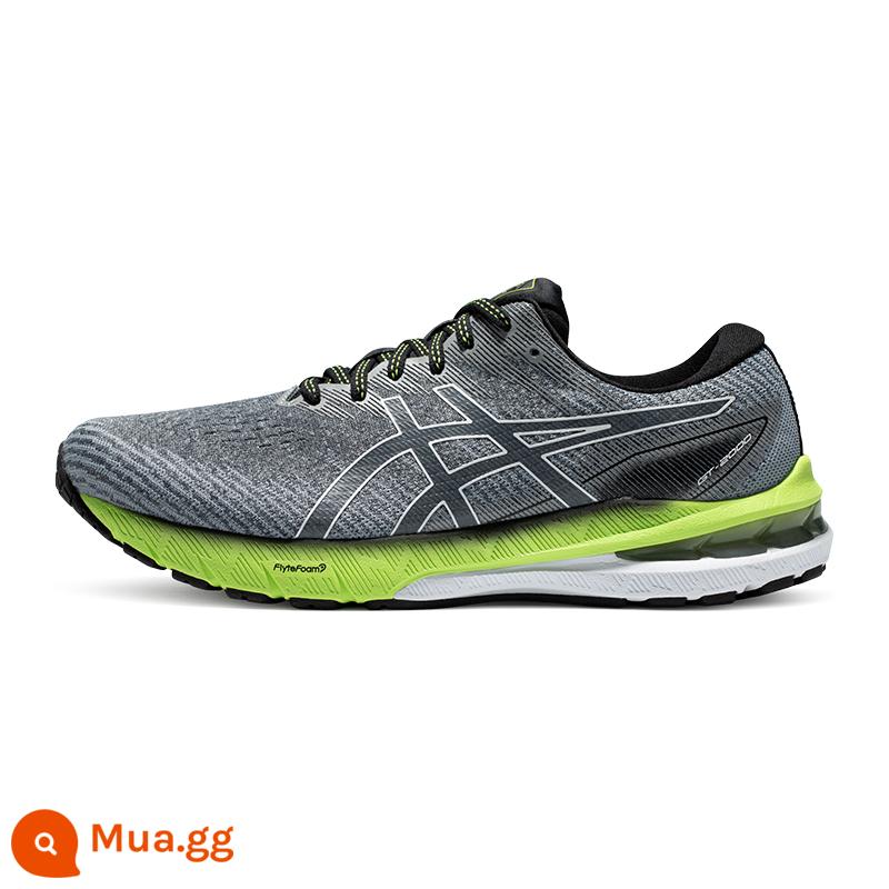 Giày chạy bộ nhẹ thoáng khí ASICS Arthur GT-2000 10 cho nam, giày thể thao hỗ trợ đàn hồi ổn định - xám trắng