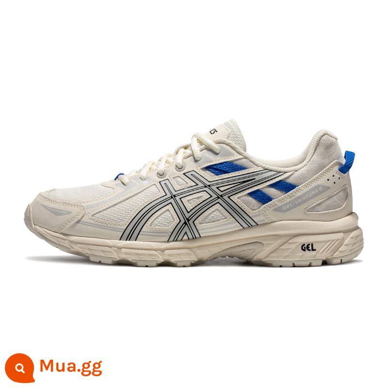 Giày chạy việt dã ASICS Arthur mùa hè mới GEL-VENTURE 6 dành cho nam - Trắng/Xám —Nam