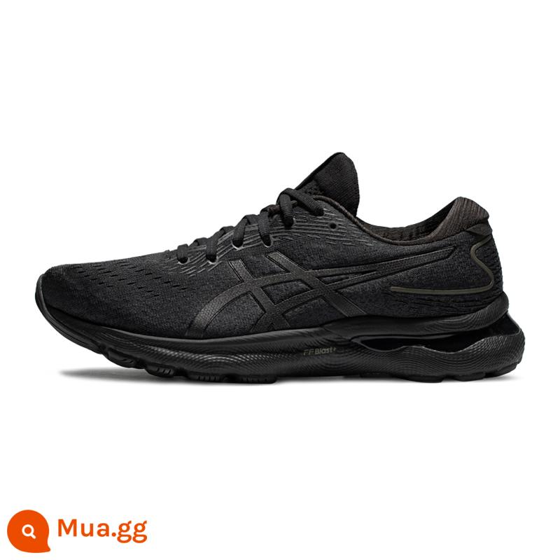 Giày chạy bộ nam ASICS Arthur 2022 mới mùa thu đông GEL-NIMBUS 24 Giày thể thao đệm thoáng khí - đen