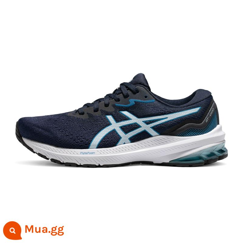 ASICS Arthur 2023 mới GT-1000 11 giày chạy bộ thoáng khí hỗ trợ phục hồi ổn định cho nữ - màu xanh da trời