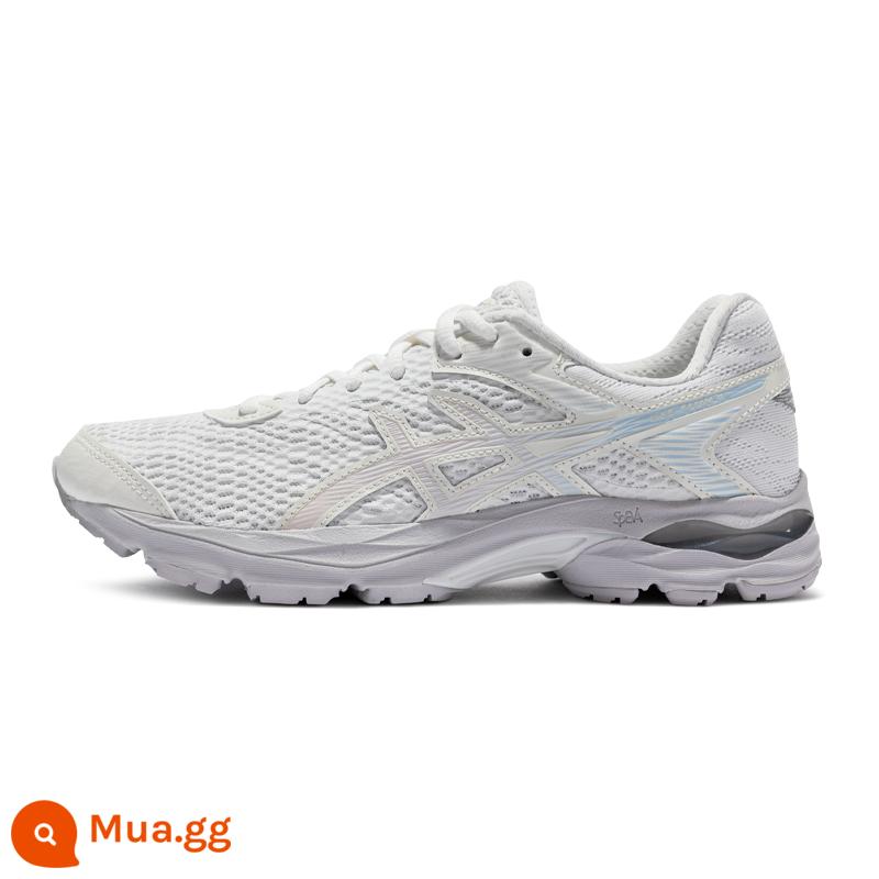 Giày chạy bộ nữ ASICS Arthur GEL-FLUX 4 lưới thoáng khí đệm nhẹ giày chạy bộ sneakers - Trắng/