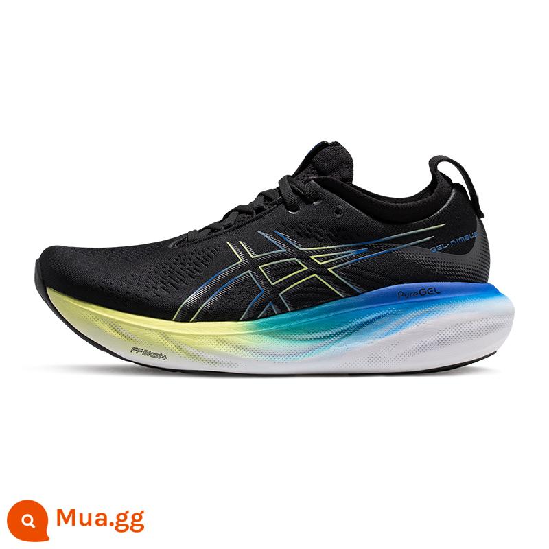 Giày chạy bộ nam nữ ASICS GEL-NIMBUS 25 giày chạy bộ chuyên nghiệp đệm giày thể thao hồi phục - Đen/Vàng —Nam