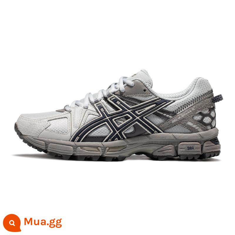 Giày nữ GEL-KAHANA 8 mới của ASICS Arthur hỗ trợ ổn định độ bám đàn hồi thoáng khí giày chạy bộ xuyên quốc gia - xám