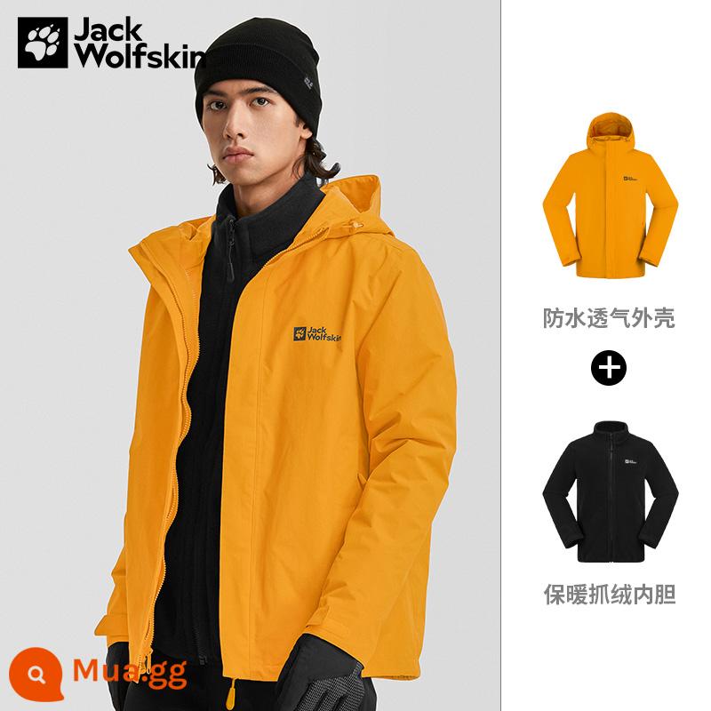 Wolf Claw Charter Male 22 Mùa thu và mùa đông Chiến dịch sản phẩm mới Chiến dịch Wind -Proof Waterproof Passion Paper Three -in nam 5012775 - 5012775-3015/một kích thước quá nhỏ