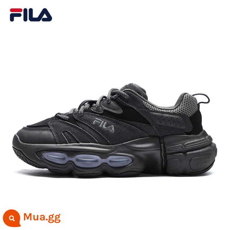 FILA Fila Alien Giày ET Giày Nữ Bố Giày Mùa Xuân 2023 Mới Retro Nhẹ Giày Giày Thể Thao - Đen/Sắt rèn-BF