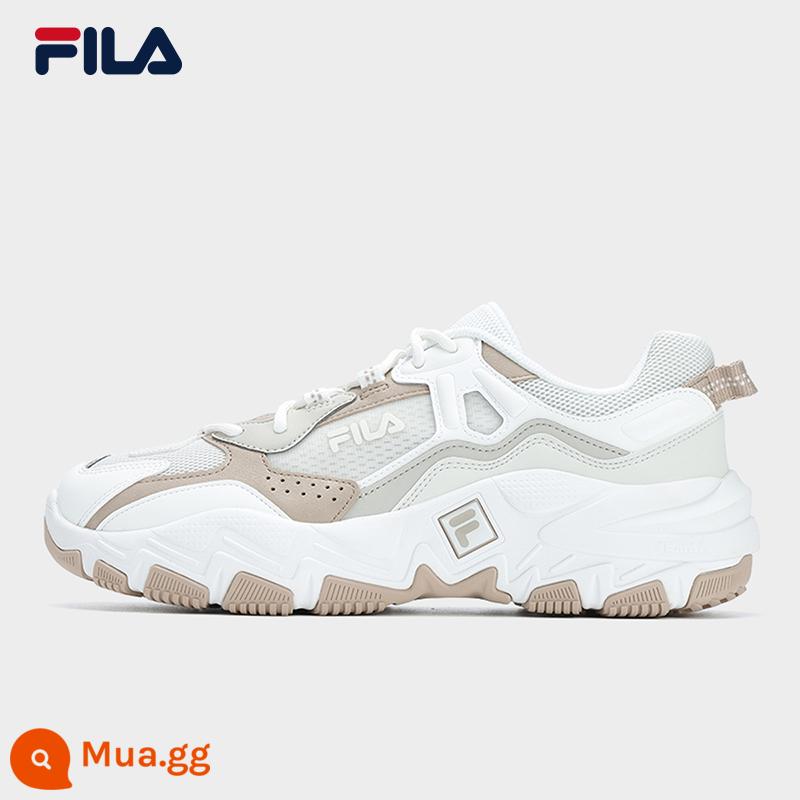 FILA Fila Chính Thức Predator 2 Nam Chạy Bộ Mùa Hè 2023 Bố Giày Thời Trang Retro Giày - Màu xám sương/trắng sáng-VB