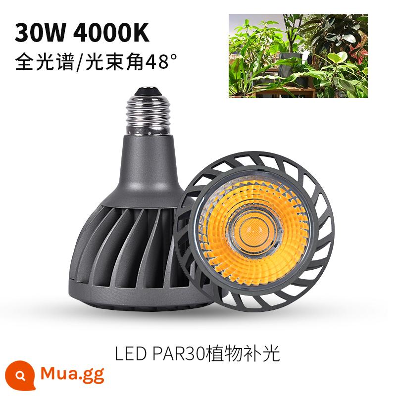 Guanglian Tianxia 30W kỹ thuật mô hình đèn led trợ sáng toàn phổ vật có lấp bóng đèn gốc mọng nước bể cá nổ tảo - Model kỹ thuật 30W [toàn phổ 4000K] Ánh sáng lấp đầy nhà máy 48°