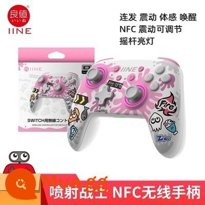 Tay cầm chơi game Switch PRO chính hãng giá trị tốt OLED NS rung không dây Bluetooth bật tay cầm trong suốt - Giá tốt đánh thức NFC jet thế hệ thứ 3 L708