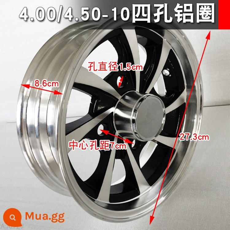 Chaoyang Tyre 4.00/4.50-10 Lốp không săm 450/400-10 lốp xe điện bốn bánh - Vòng cường hóa 4.00/4.50-10