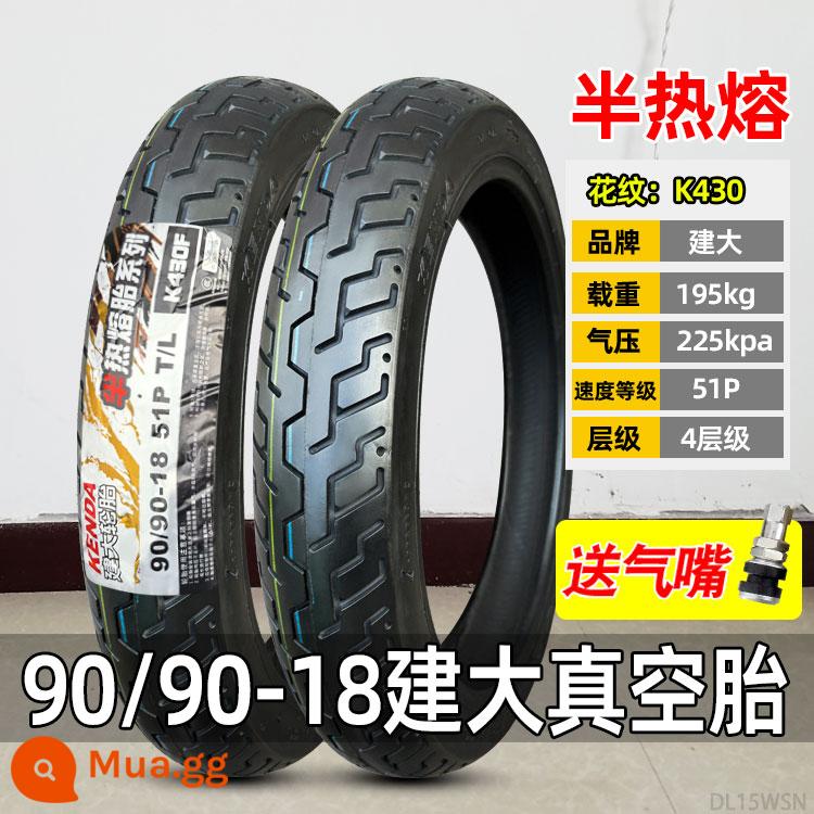 Zhengxin Tyre 90/90-18 lốp không săm 100/80-18 lốp địa hình lốp trước lốp sau lốp xe máy Hạ Môn - Lốp không săm Kenda 90/90-18 (bán nóng chảy)