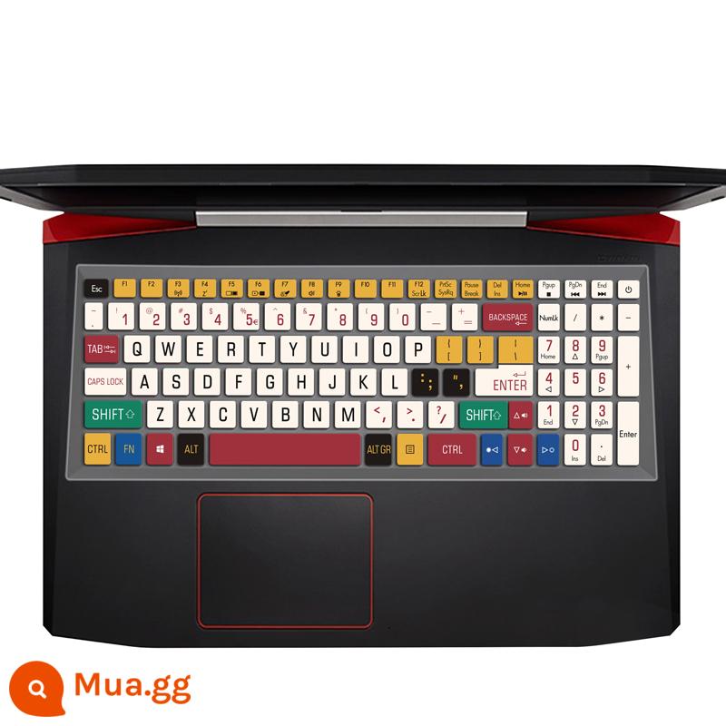 Acer Màng bảo vệ bàn phím Acer Shadow Knight 4 Máy tính xách tay AN515 NITRO 5 Đế che bụi máy tính Shadow Knight 3 thế hệ phiên bản nâng cao Vỏ silicon chống nước hình cô gái hoạt hình dễ thương - [Shadow Knight 3]Biển số xe