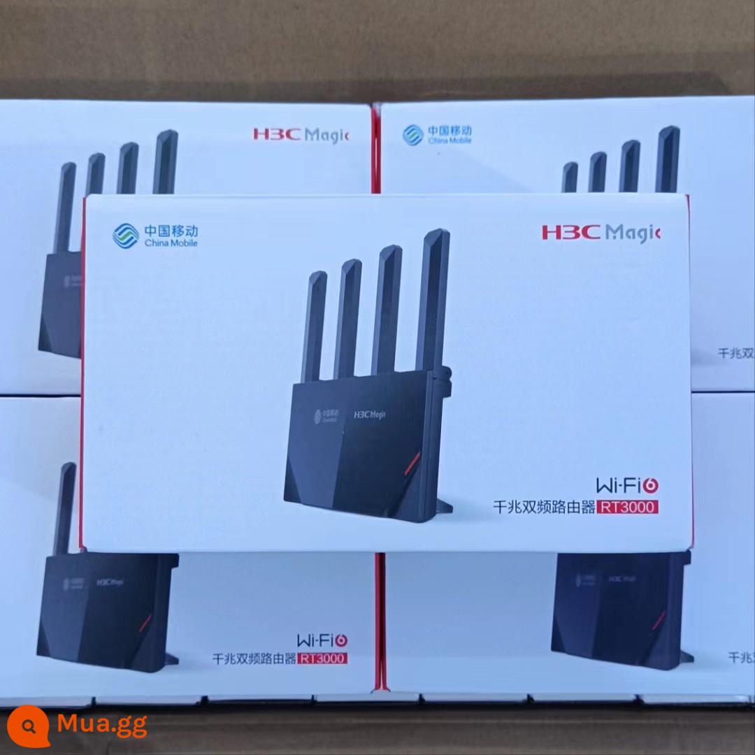 China Mobile rax3000z cổng Gigabit tần số kép bộ định tuyến WiFi6 không dây 3000M rax3000q - Bộ định tuyến di động H3C rt3000 3000Mwifi6 [từ 4 chiếc]