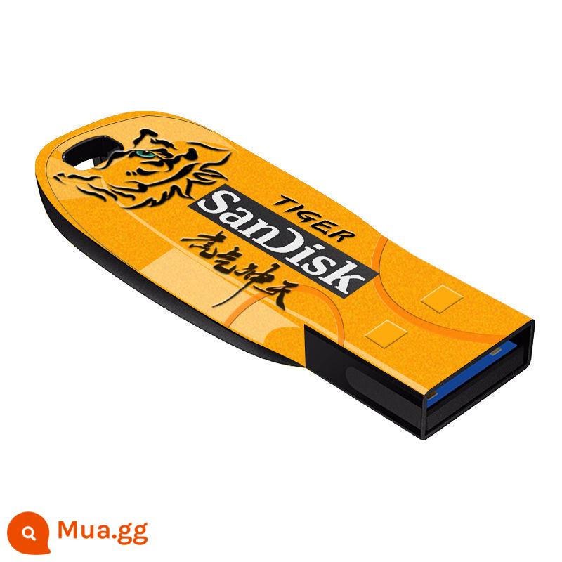 SanDiskSanDiskCZ410 U disk 64G USB3.0 tốc độ cao có thể được mã hóa Tùy chỉnh cá nhân hóa Year of the Tiger 64g - [Tiger Spirit] Mẫu tùy chỉnh CZ410-64G