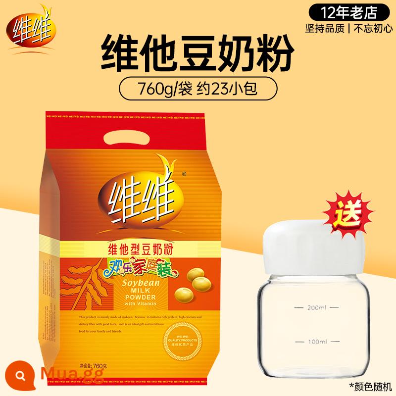 Sữa Bột Đậu Nành Vivi 760G Sữa Đậu Nành Vita Nguyên Bản Ăn Sáng Ủ Đồ Uống Hộ Gia Đình Chính Thức Flagship Store Chính Thức Bột Sữa Đậu Nành - Sữa bột đậu nành 760g [Cup béo dành cho người nổi tiếng trên Internet miễn phí] Giao hàng thực tế khoảng 23 cốc