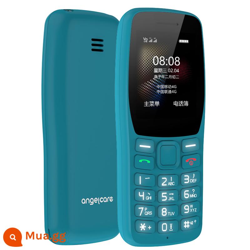 Shanghai ZTE Guardian Treasure K230 Full Netcom 4G Di Động Viễn Thông Unicom Máy Người Già Siêu Lâu Dàn Thẳng Không Camera Nam Nữ Sinh Viên Điện Thoại Di Động Nút Dự Phòng Không Thông Minh Thoát Logia Mạng - K210 màu xanh