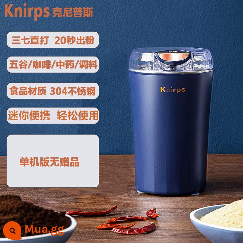 knirps khô máy xay bột máy nhà mài thảo dược Trung Quốc hạt xay điện Sanqi hạt cà phê - Model dao đơn màu xanh SD-YM1502-LSDD