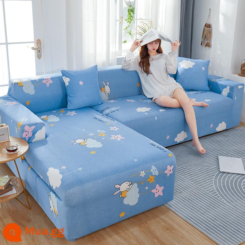 Ghế Sofa Co Giãn Bao Gồm Tất Cả Đa Năng Bao Bắc Âu Đơn Giản Hiện Đại Bao Đa Năng Bao Khăn Sofa Phát Hành Full Vải - Thỏ Tinh Nhạc