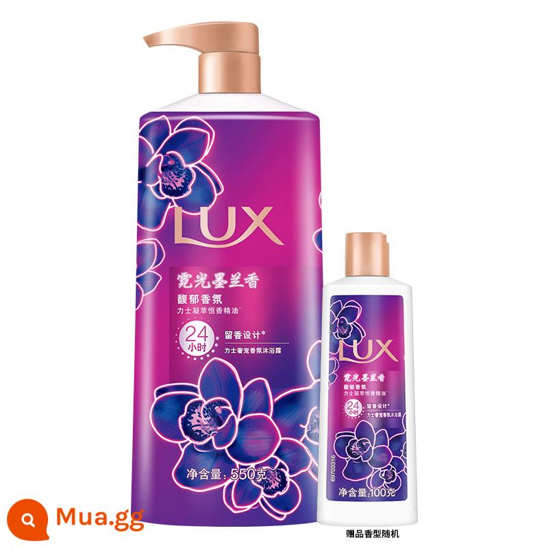 Sữa Tắm Lux Hương Thơm Lâu Dài Chính Hãng Săn Chắc Nam Nữ Bán Chạy Nhất Hàng Đơn Nhiều Quy Cách - Mực neon màu xanh 550g+100g