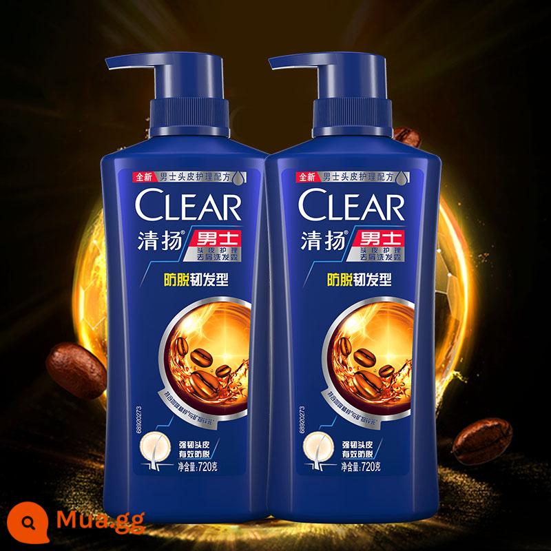 CLEAR Dầu Gội Trị Gàu Dew Vitality/Kiểm Soát Dầu/Hoa Anh Đào Nam Nữ Tùy Chọn Hàng Chính Hãng - [Dầu gội chống rụng tóc cho nam] 720g*2